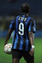Samuel Eto`o during the match